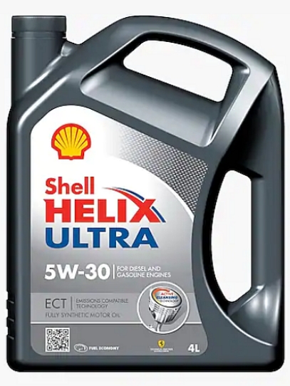 Motorno ulje Shell Helix Ultra 5W-30 ECT, 4 litra
